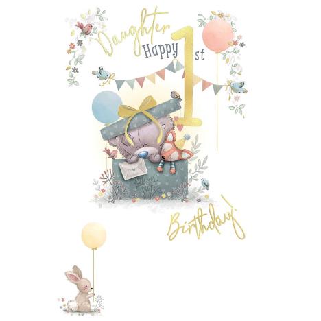 Daughter 1st Birthday Me to You Bear Birthday Card £2.49
